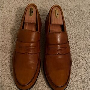 Vero Cuoio Tan Leather Loafers